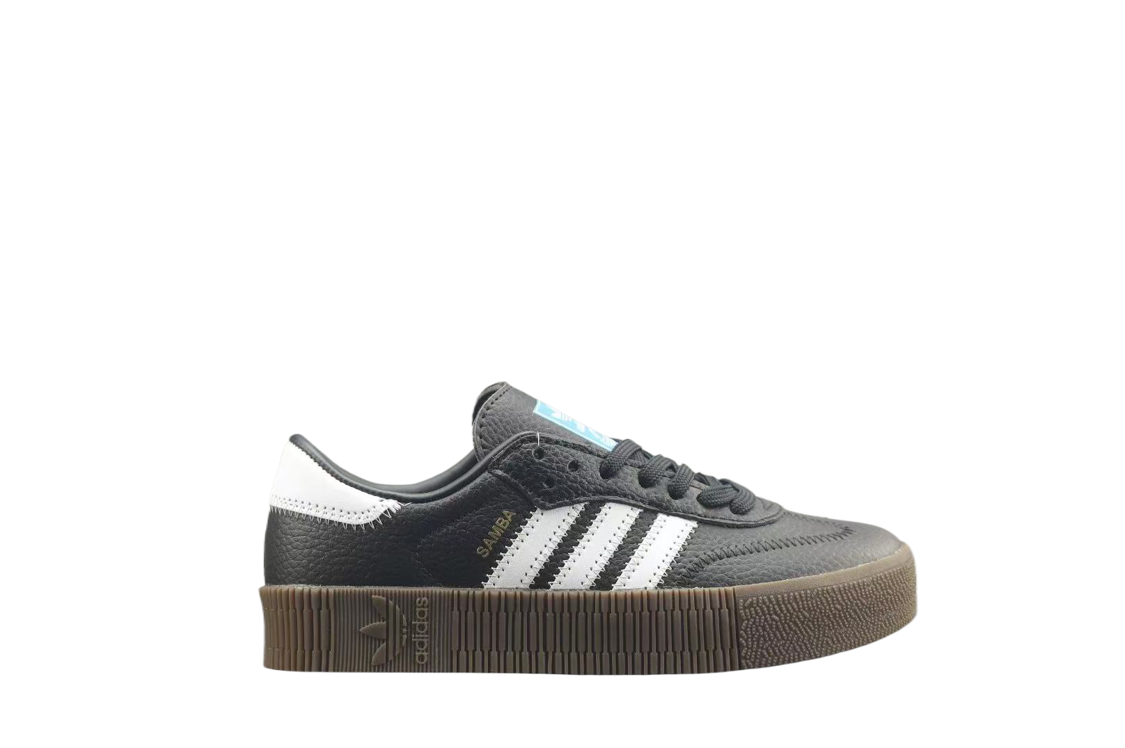 נעלי אדידס- Adidas Sambarose Sneakers Black/White – תמונה 5