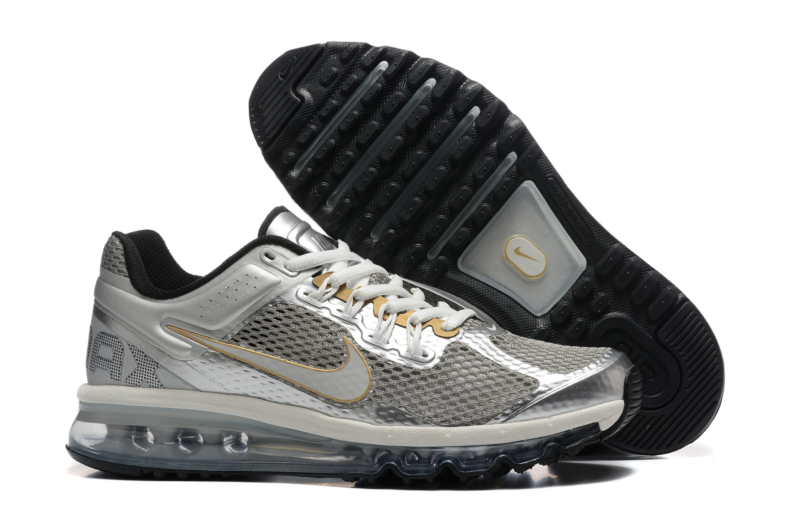 נעלי נייק - NIKE AIR MAX 2013 Gray/Silver – תמונה 6