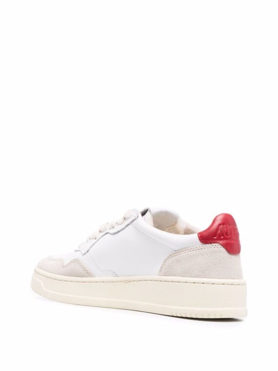 סניקרס - AUTRY Medalist Sneakers White/red
