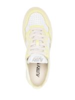 סניקרס - AUTRY Medalist Sneakers White/Lemon Yellow