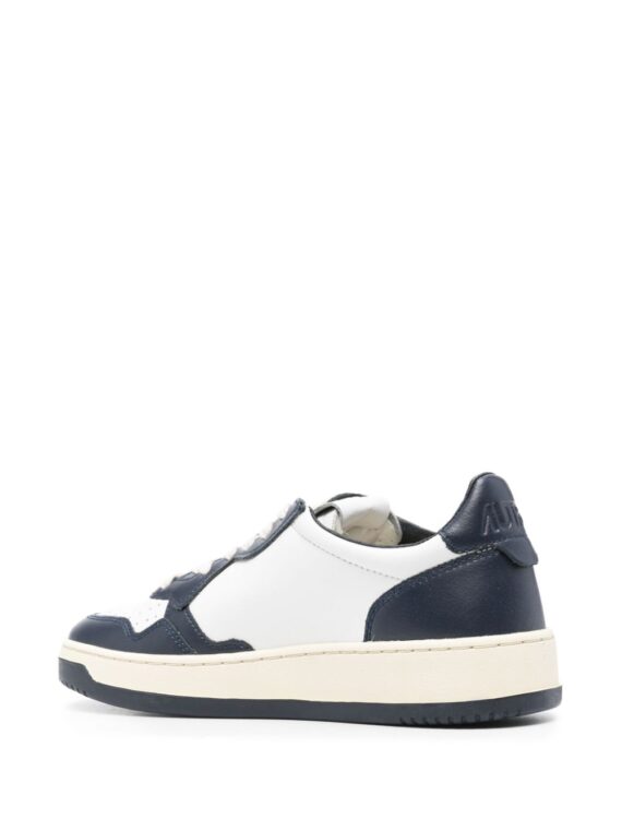 סניקרס - AUTRY Medalist Sneakers White/Midnight Blue