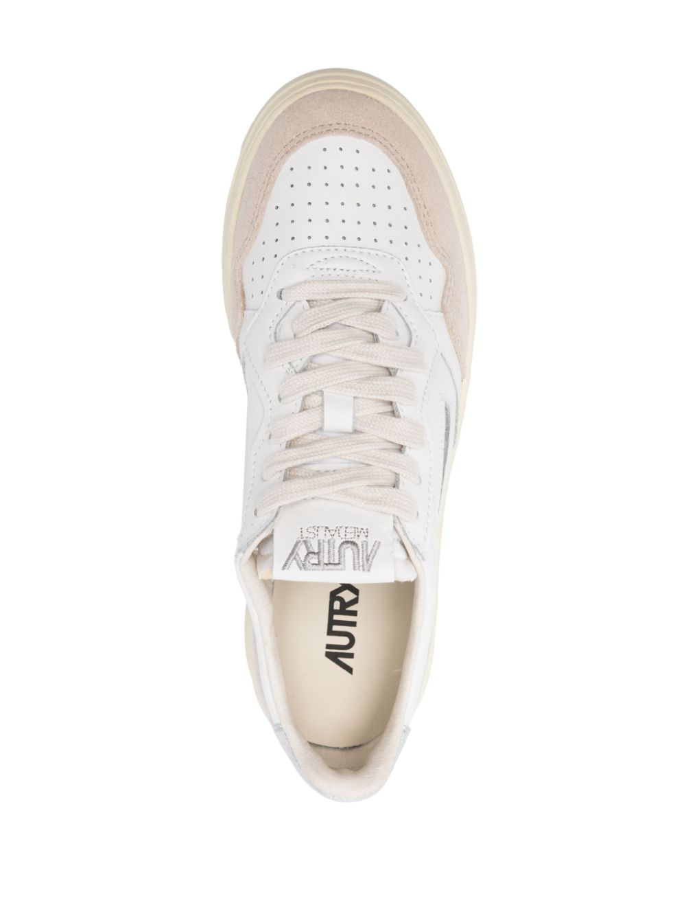 סניקרס - AUTRY Medalist Sneakers White/beige – תמונה 4