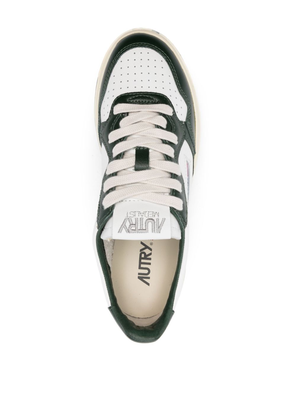 סניקרס - AUTRY Medalist Sneakers Green/white – תמונה 4