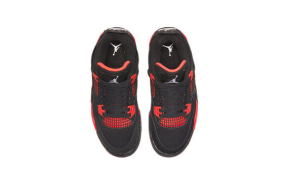 Air Jordan 1 Low Black Red ילדים – נייק ג'ורדן