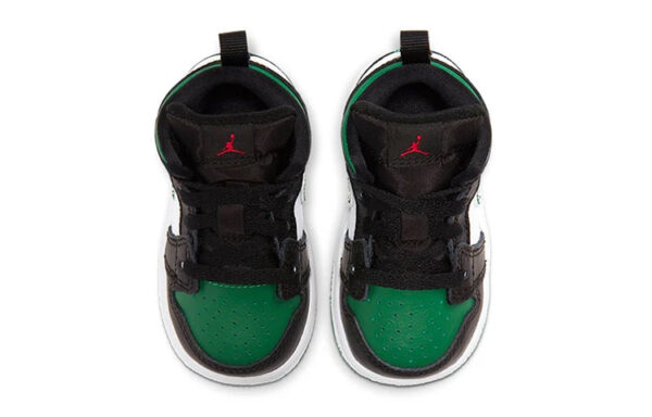 Air Jordan 1 Low Green Black ילדים – נייק ג'ורדן – תמונה 3