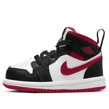 Air Jordan 1 Low Red White Black ילדים – נייק ג'ורדן