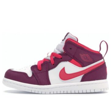 Air Jordan 1 Low Purple White Red ילדים – נייק ג'ורדן