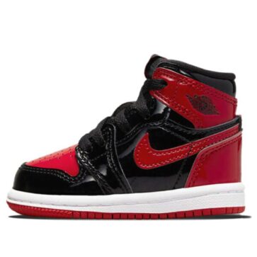Air Jordan 1 Low Black Red ילדים – נייק ג'ורדן