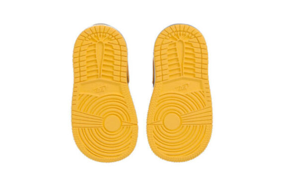Air Jordan 1 Low Yellow Black ילדים – נייק ג'ורדן