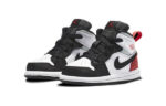 Air Jordan 1 Low Black Red White ילדים – נייק ג'ורדן