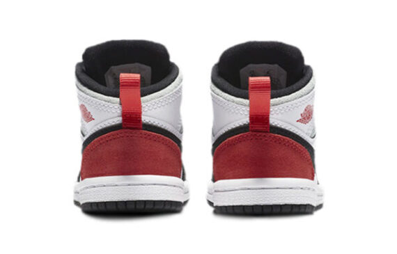 Air Jordan 1 Low Black Red White ילדים – נייק ג'ורדן