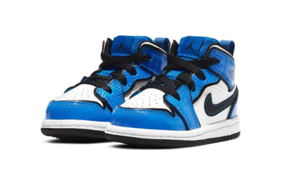 Air Jordan 1 Low Blue White ילדים – נייק ג'ורדן