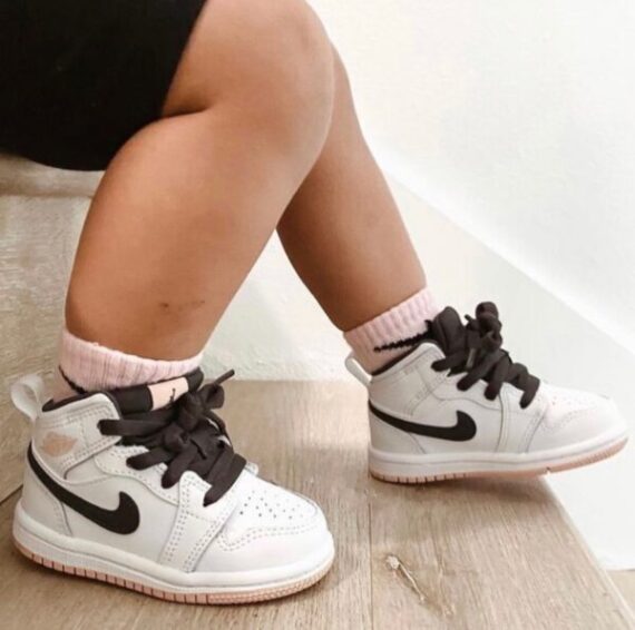 Air Jordan 1 Low Gray White ילדים – נייק ג'ורדן