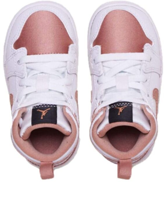 Air Jordan 1 Low Pink White ילדים – נייק ג'ורדן