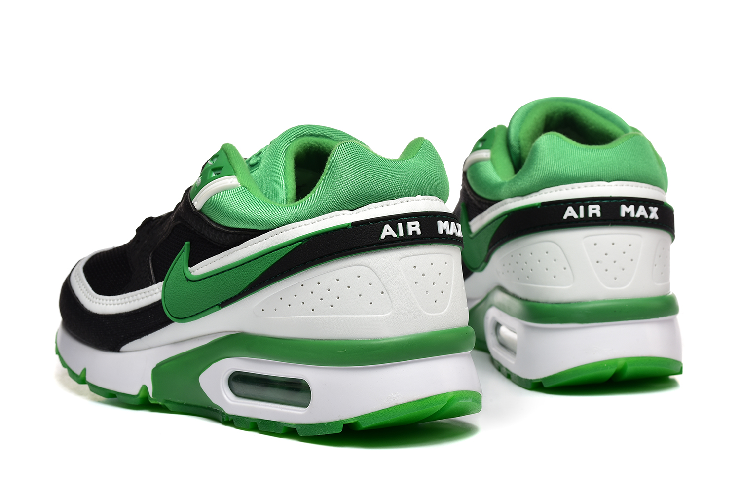 נעלי נייק Nike Air Max BW Perian Green Black White – תמונה 4