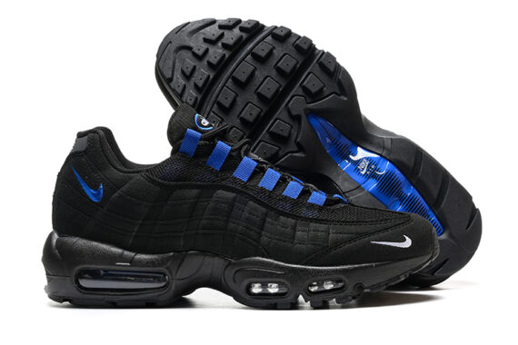 נעלי נייק NIKE AIR MAX 95 BLACK BLUE TURKIZ