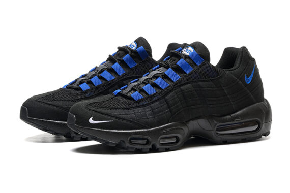 נעלי נייק NIKE AIR MAX 95 BLACK BLUE TURKIZ