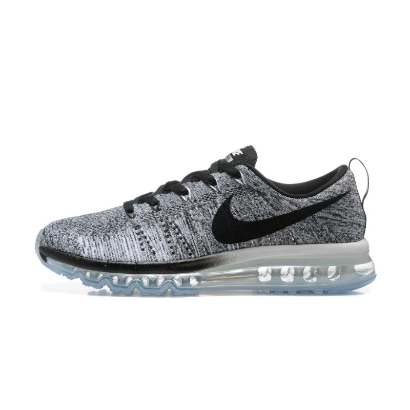נעלי נייק-Nike air max Flyknit 2014 White Black – תמונה 6
