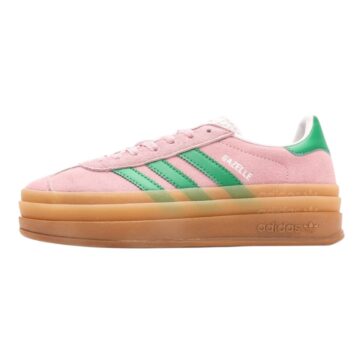 אדידס גאזל- ADIDAS GAZELLE BOLD SHOES Pink Green