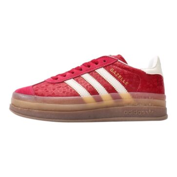 אדידס גאזל- ADIDAS GAZELLE BOLD SHOES Red White