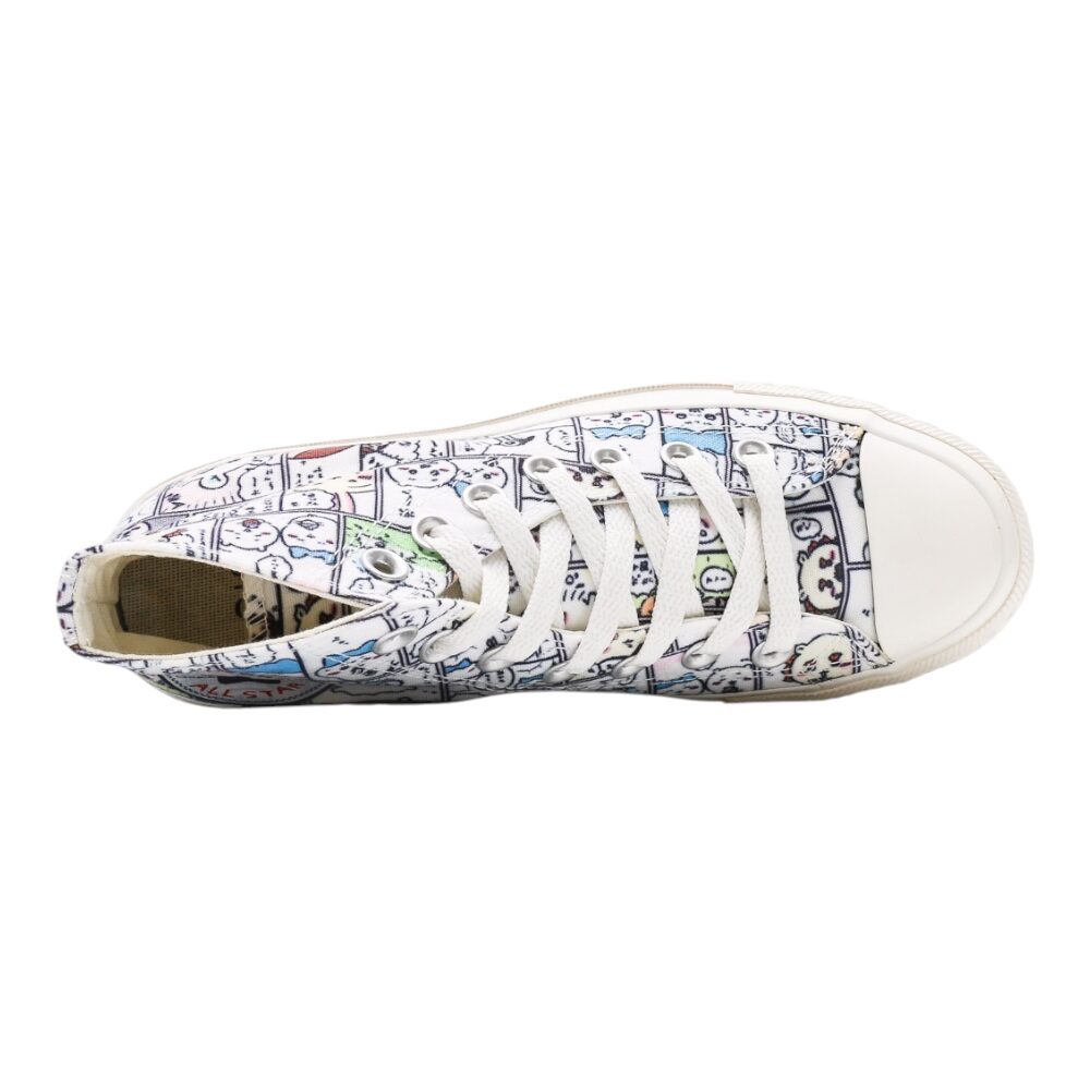 נעלי קונברס-Converse CAT WHITE MULTICOLOR – תמונה 3