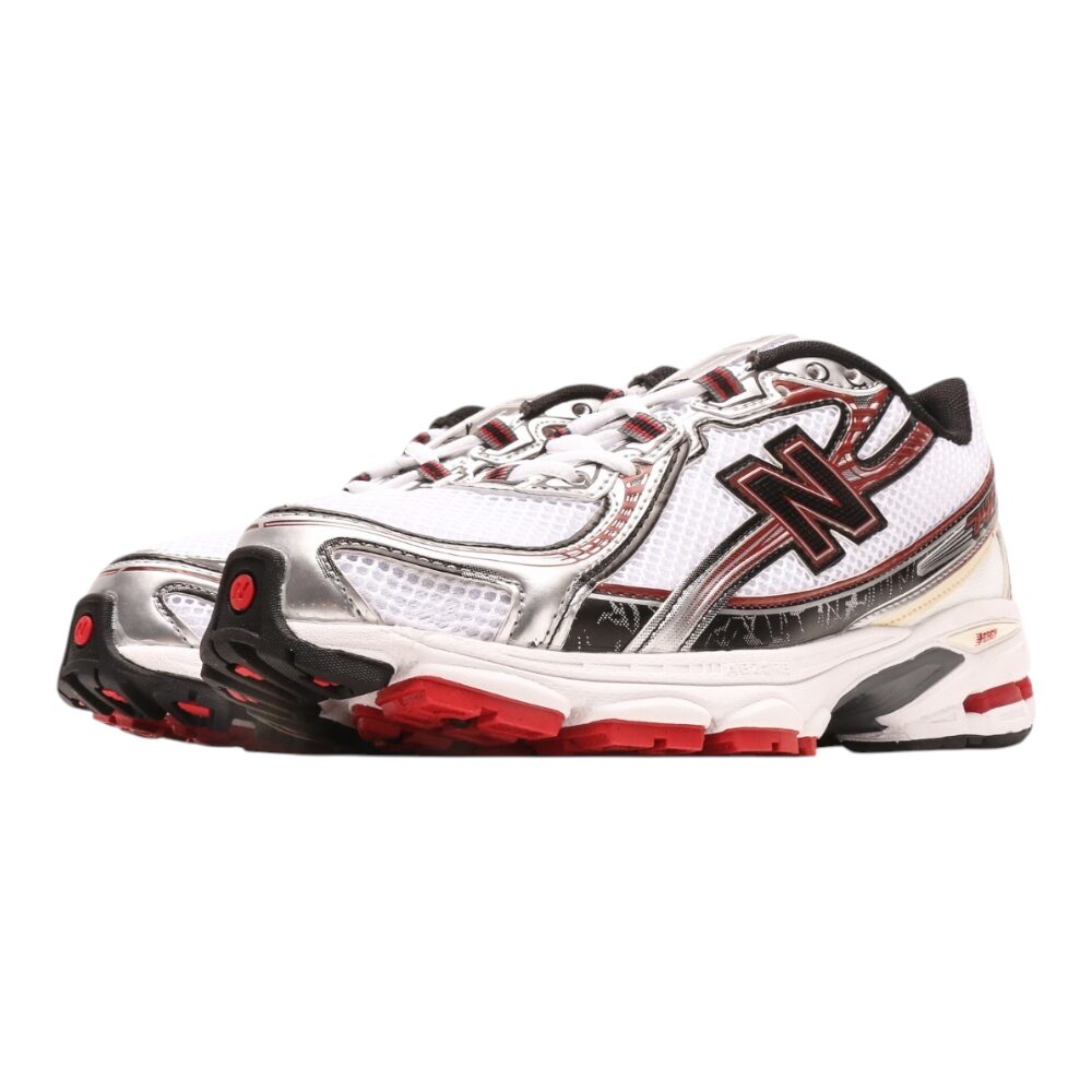 ניו באלאנס-New Balance 740 White Red mix soft – תמונה 6