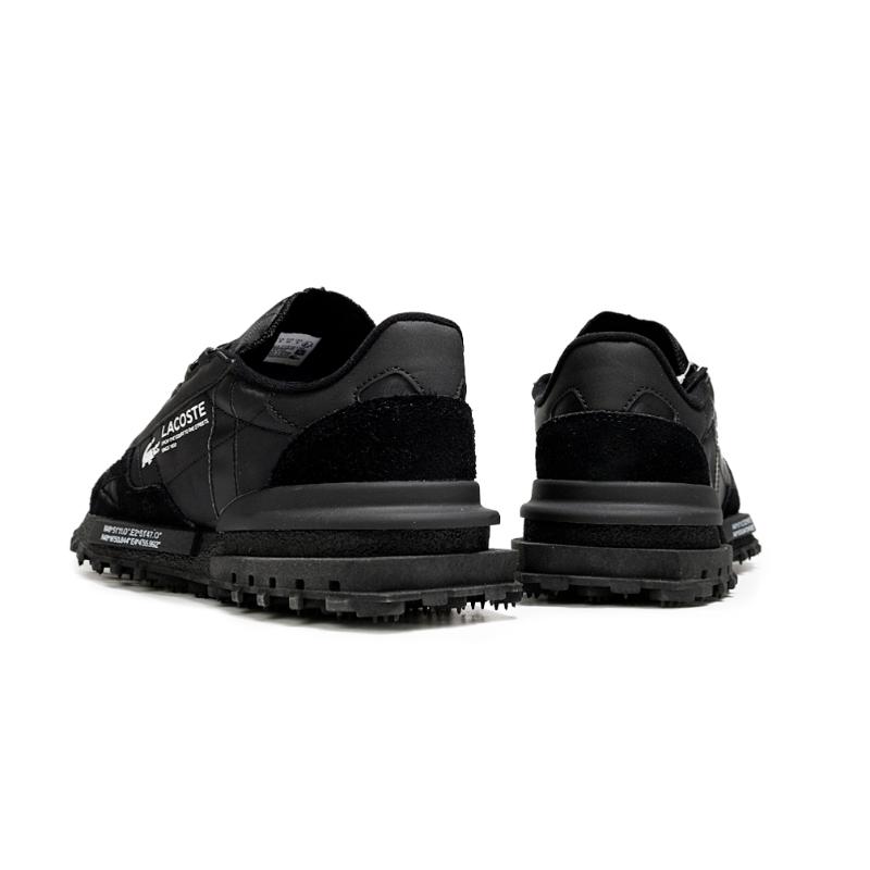 נעלי לקוסט-LACOSTE SHOES BLACK – תמונה 4