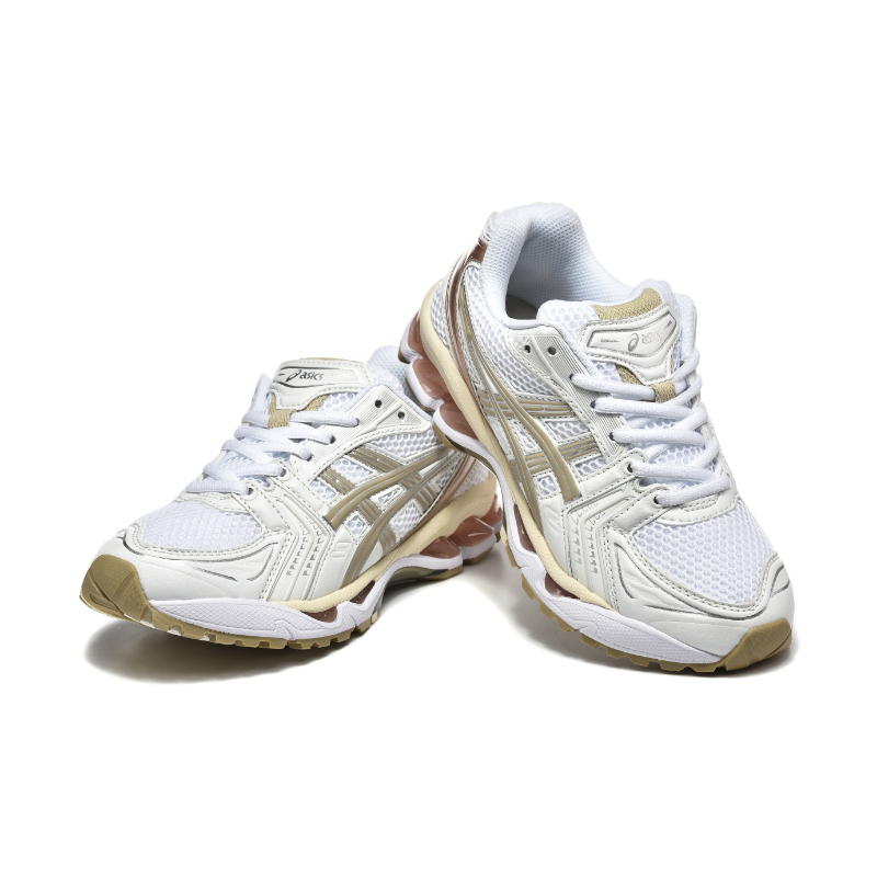 נעלי אסיקס – ASICS GEL-KAYANO 14 WHITE BEIGE MIX – תמונה 4