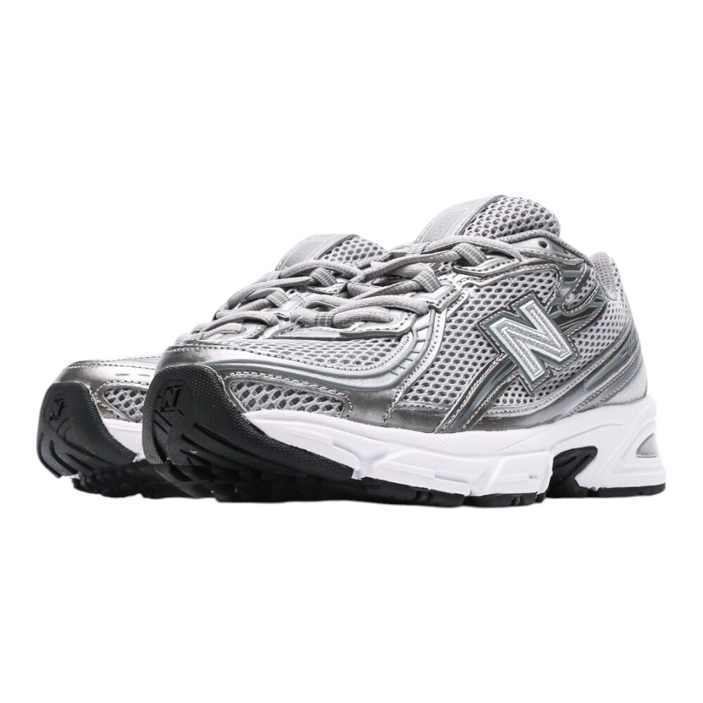 ניו באלאנס-New Balance 740 Gray White mix soft – תמונה 5