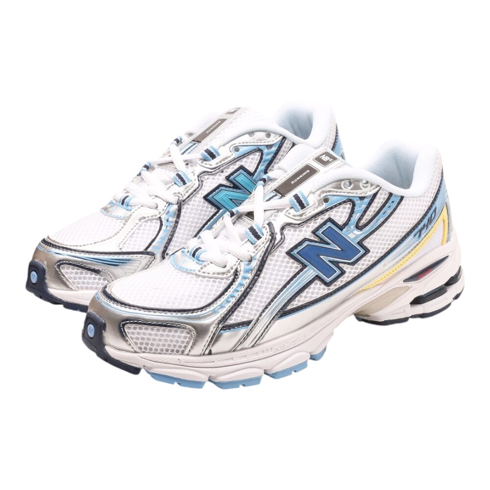 ניו באלאנס-New Balance 740 White Blue mix soft – תמונה 4