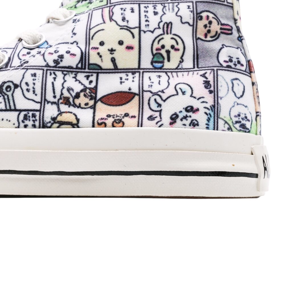 נעלי קונברס-Converse CAT WHITE MULTICOLOR – תמונה 6