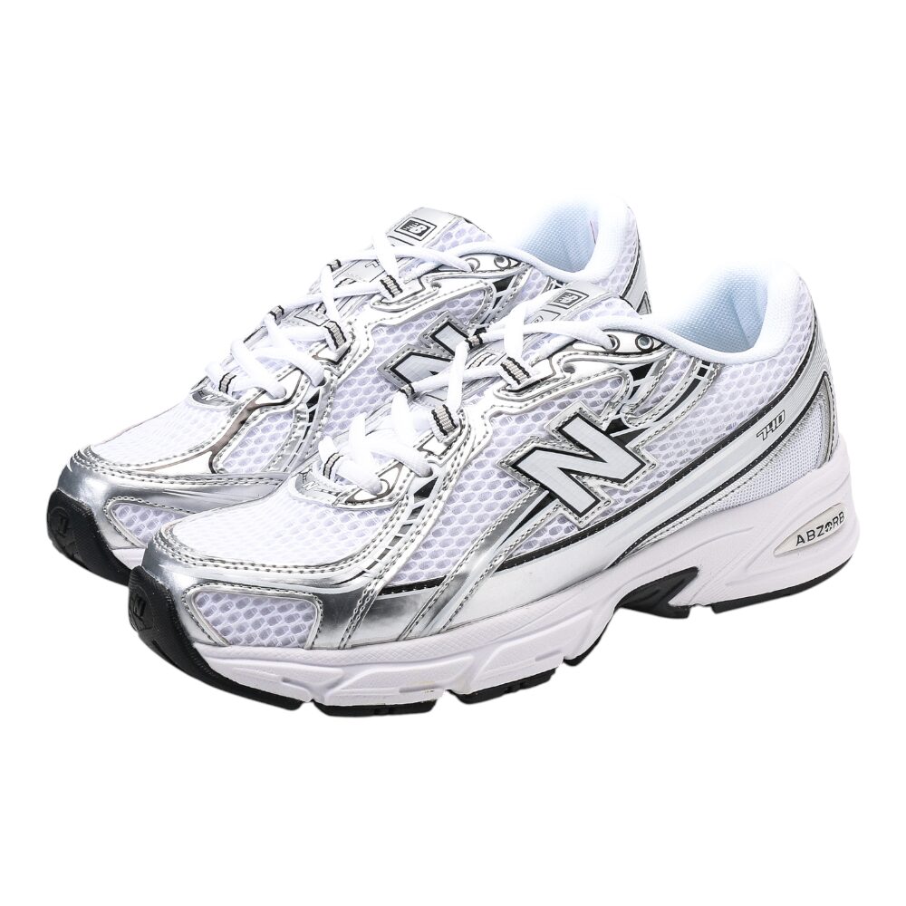 ניו באלאנס-New Balance 740 White Black Gray mix soft – תמונה 4