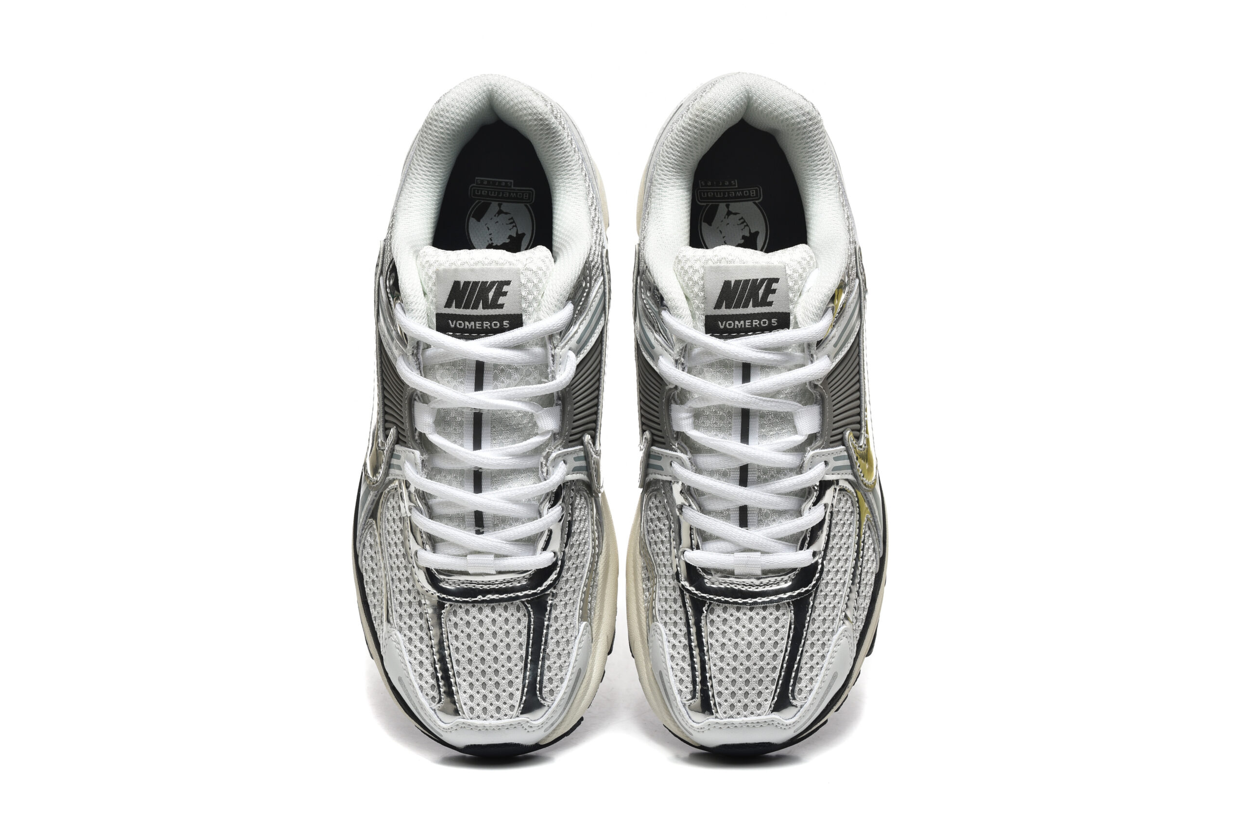 נעלי נייק-Nike Air Zoom Vomero 5 SILVER GRAY – תמונה 3