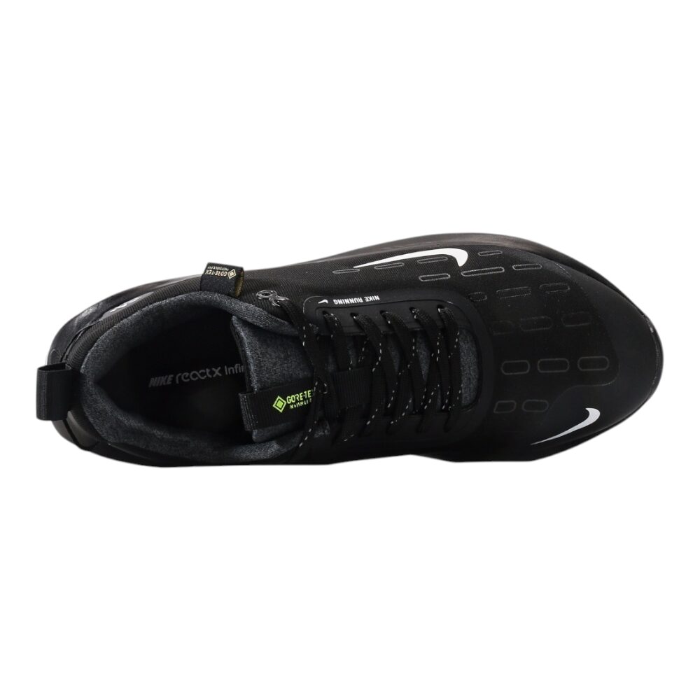 נעלי נייק- Nike Infinity RN 4 GORE-TEX Black White Run – תמונה 9
