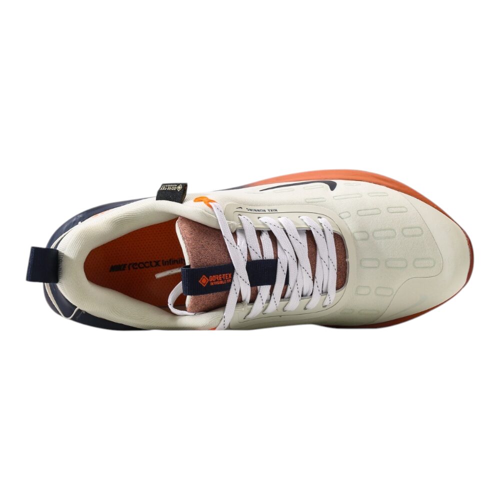 נעלי נייק- Nike Infinity RN 4 GORE-TEX Off White ange Run – תמונה 5