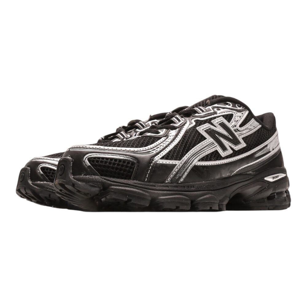 ניו באלאנס-New Balance 740 Black White mix soft – תמונה 7