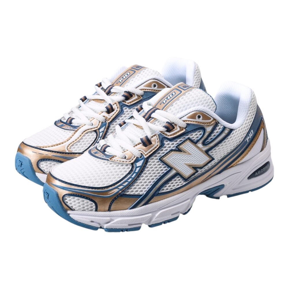 ניו באלאנס-New Balance 740 White Blue mix soft – תמונה 5