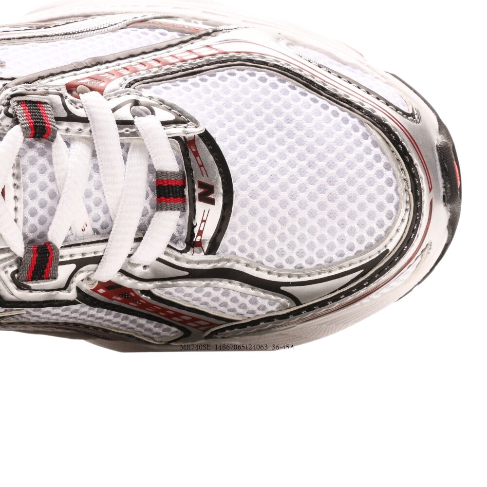 ניו באלאנס-New Balance 740 White Red mix soft – תמונה 8