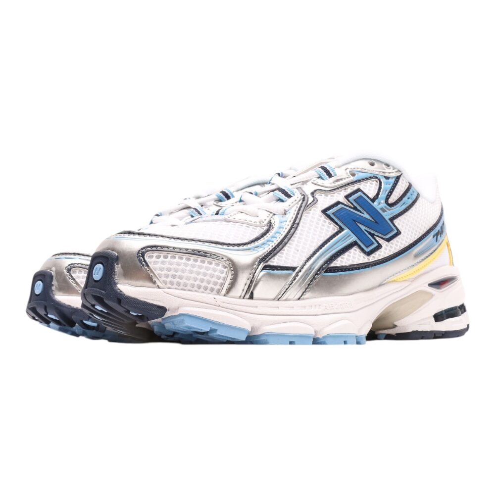 ניו באלאנס-New Balance 740 White Blue mix soft – תמונה 3