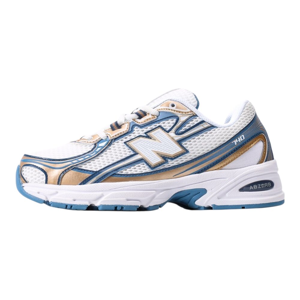 ניו באלאנס-New Balance 740 White Blue mix soft