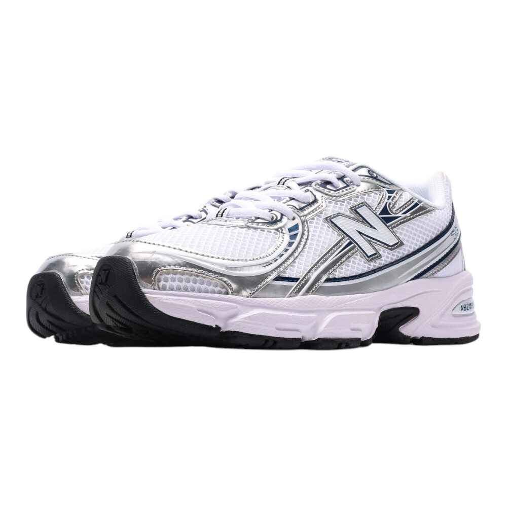ניו באלאנס-New Balance 740 White Silver mix soft – תמונה 7