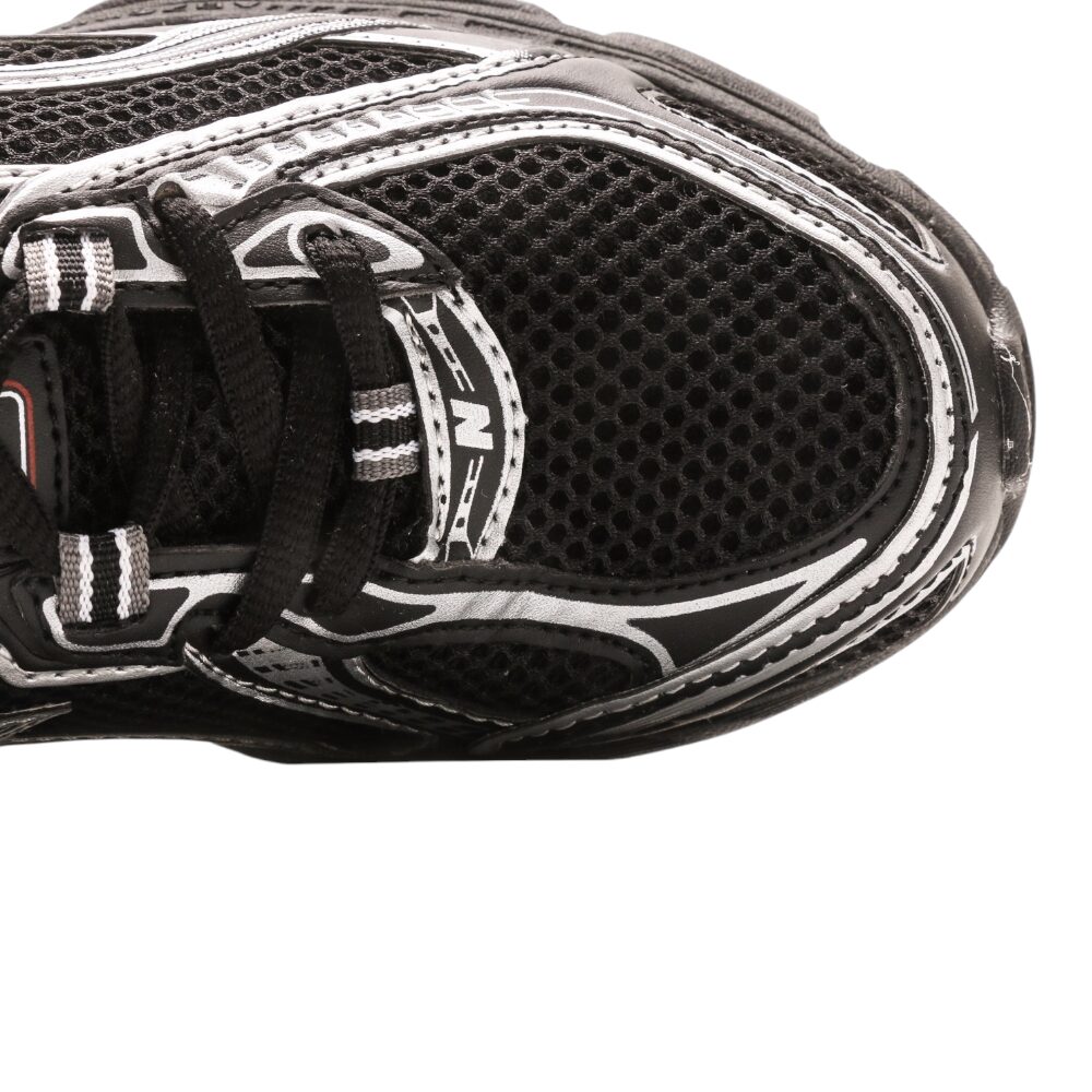 ניו באלאנס-New Balance 740 Black White mix soft – תמונה 5