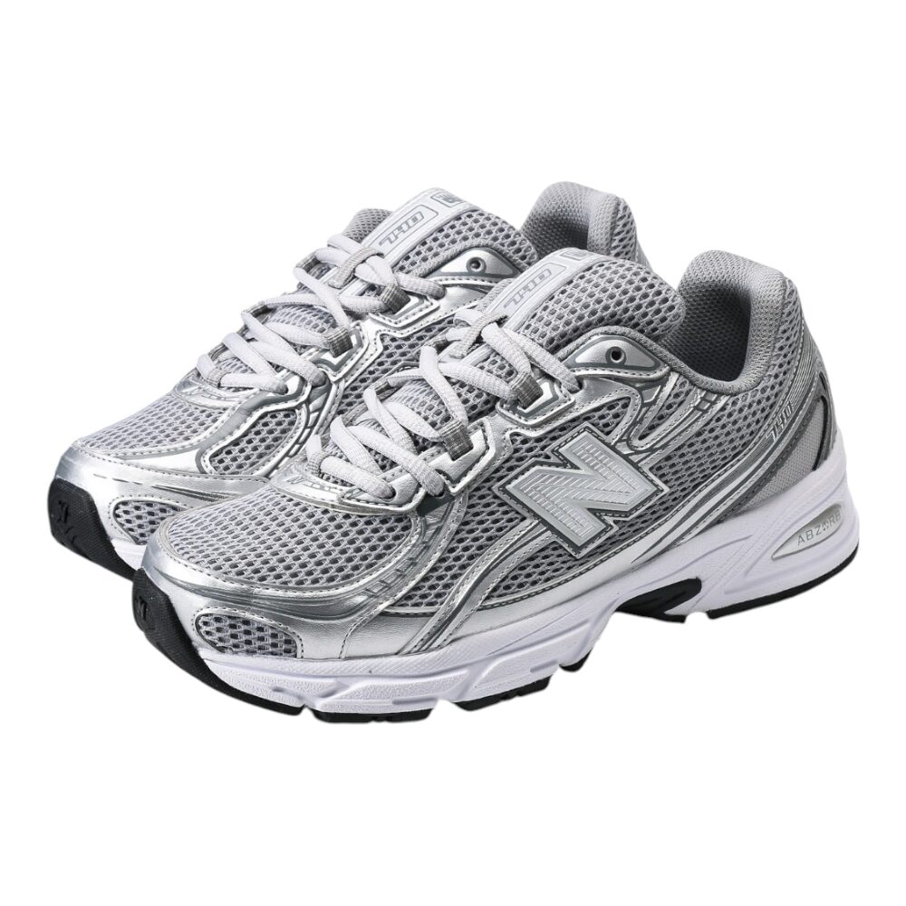 ניו באלאנס-New Balance 740 Gray White mix soft – תמונה 5