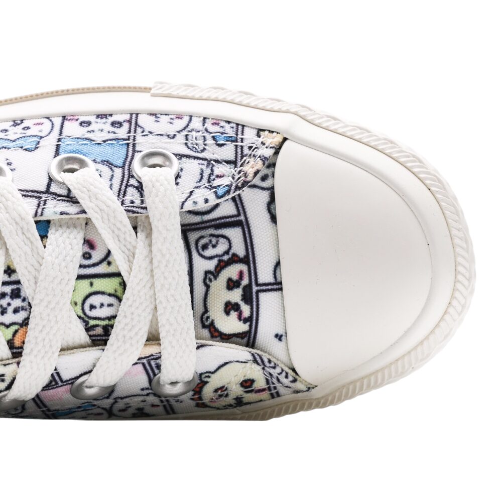 נעלי קונברס-Converse CAT WHITE MULTICOLOR – תמונה 5