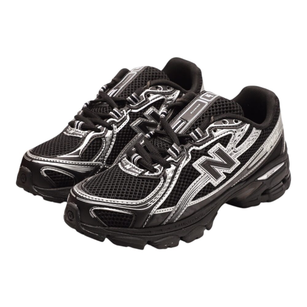 ניו באלאנס-New Balance 740 Black Gray mix soft – תמונה 3