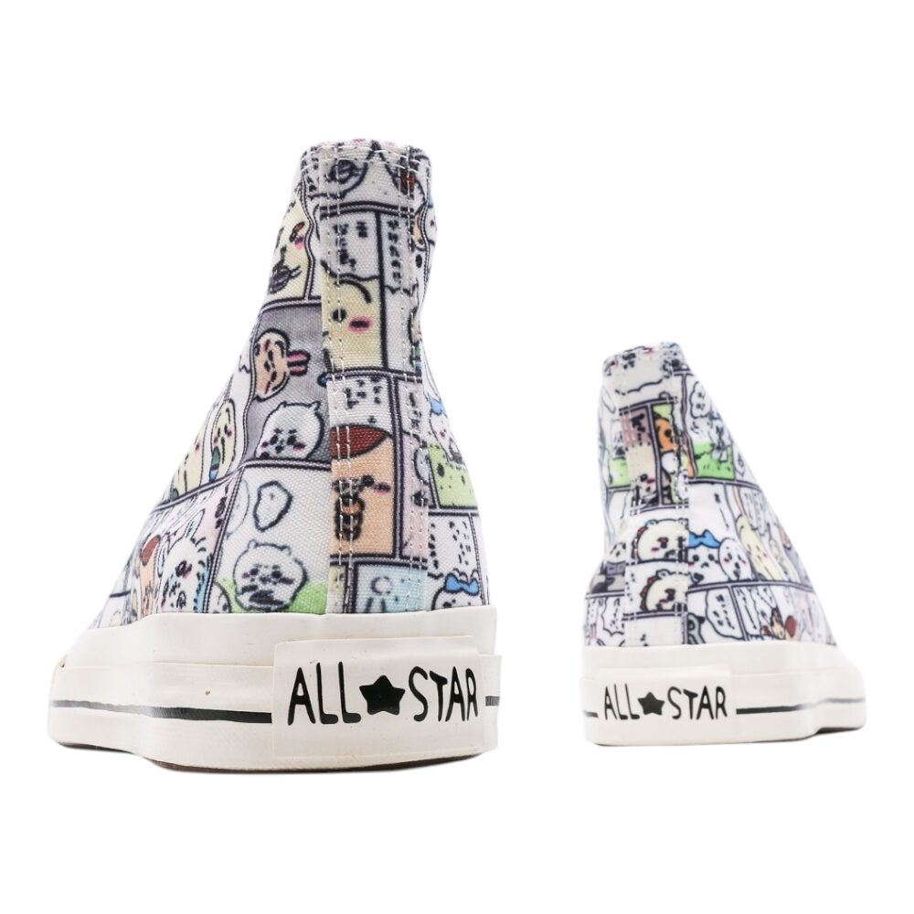 נעלי קונברס-Converse CAT WHITE MULTICOLOR – תמונה 8