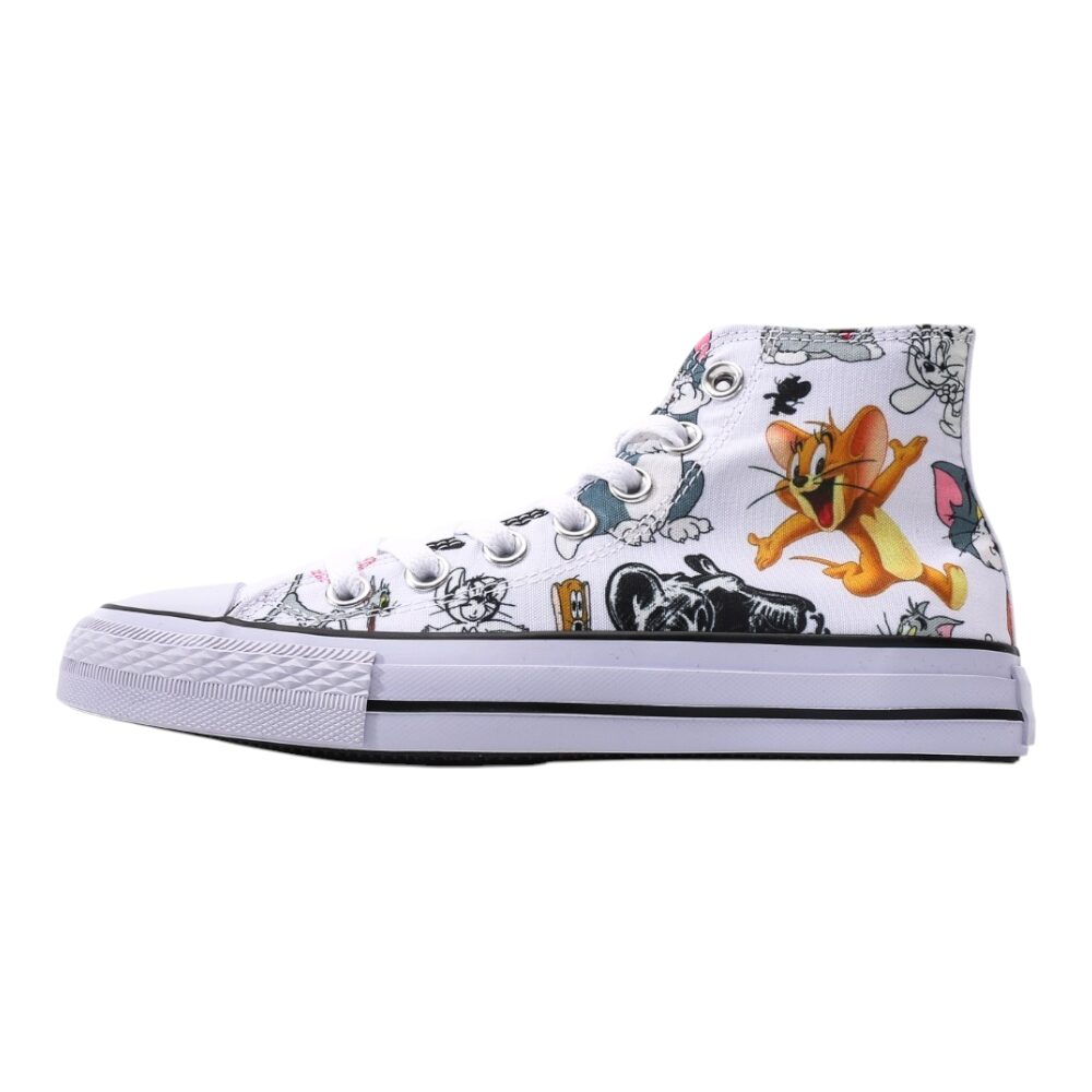 נעלי קונברס-Converse CAT WHITE – תמונה 8