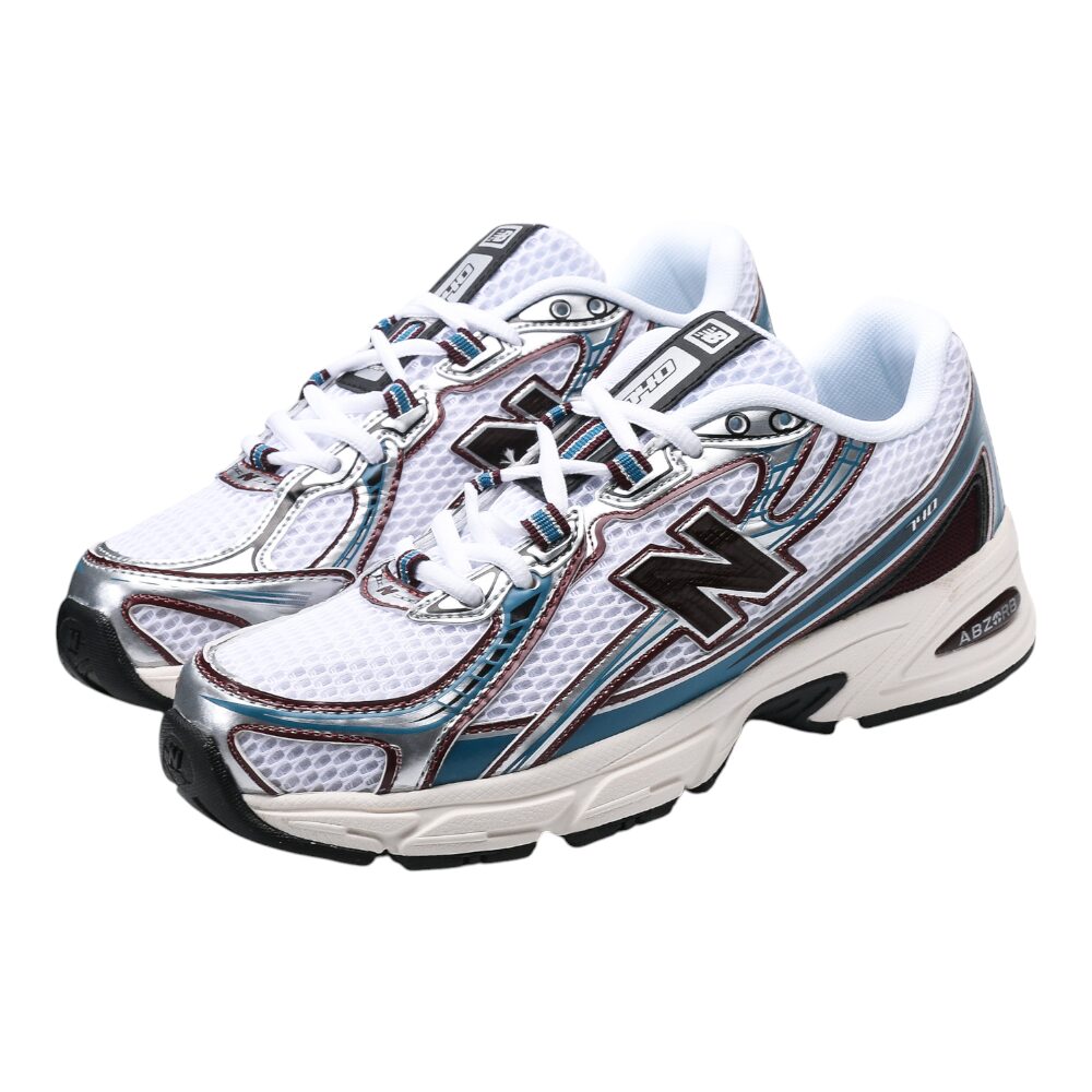 ניו באלאנס-New Balance 740 White Blue mix soft – תמונה 3